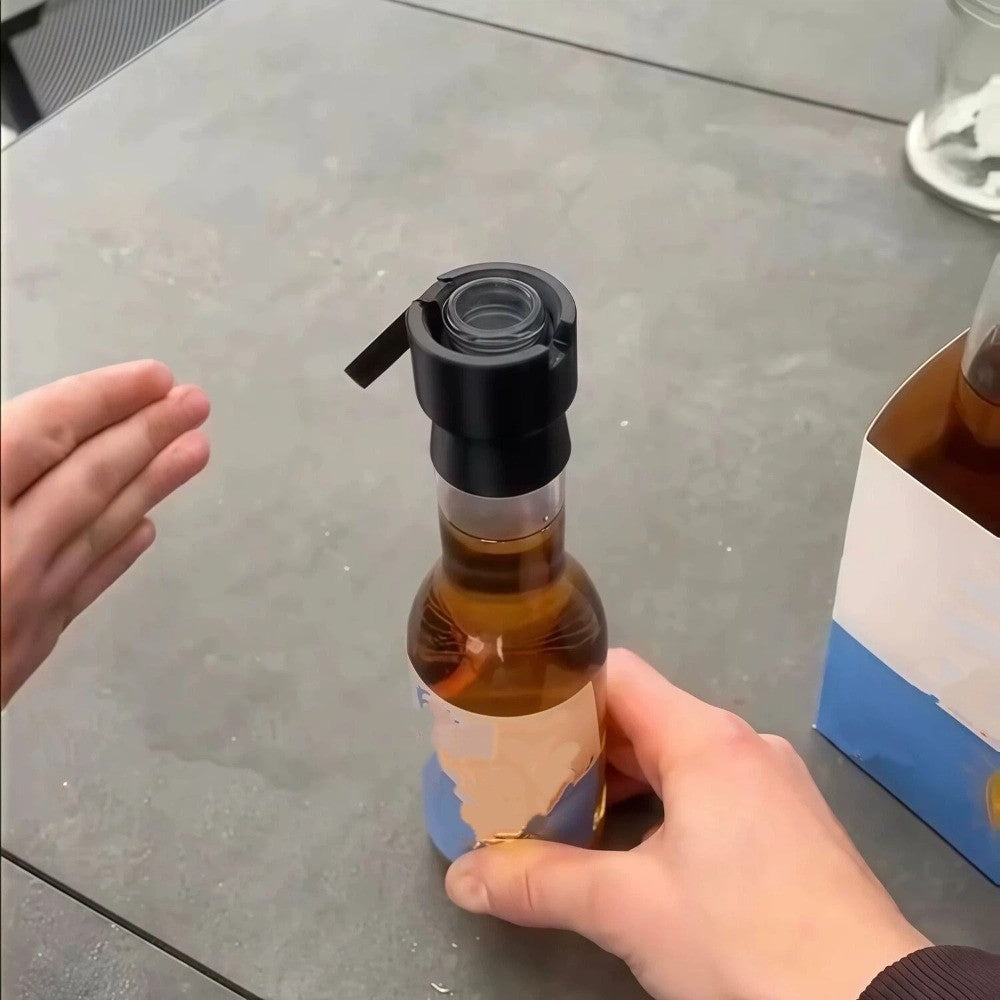 Catapult Bottle Opener – Funny Portable Cap Launcher Bar Tool for Parties, Outdoor Gatherings, Drinking Games and Entertaining Gift Ideas