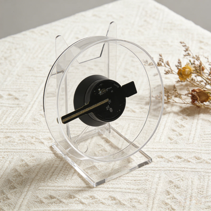 Mini 3D Holographic Advertising Fan – 20CM LED Hologram Display with App and Remote Control for Small Businesses and Home Decor