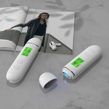 Skin Moisture Oil Analyzer Tester – Digital Face Skin Age Detection Meter with Fluorescent Agent Detection