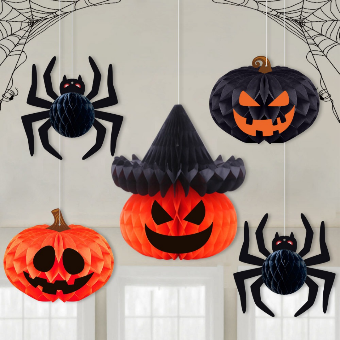 Foldable Bat Paper Lantern – Classic Halloween Hanging Decoration for Indoor and Outdoor Parties, Haunted Displays and Spooky Holiday Atmosphere