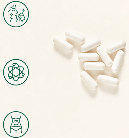 Multi Collagen Peptides Capsules – 240-Count Types I, II, III, V and X with Biotin, Vitamin C and Hyaluronic Acid