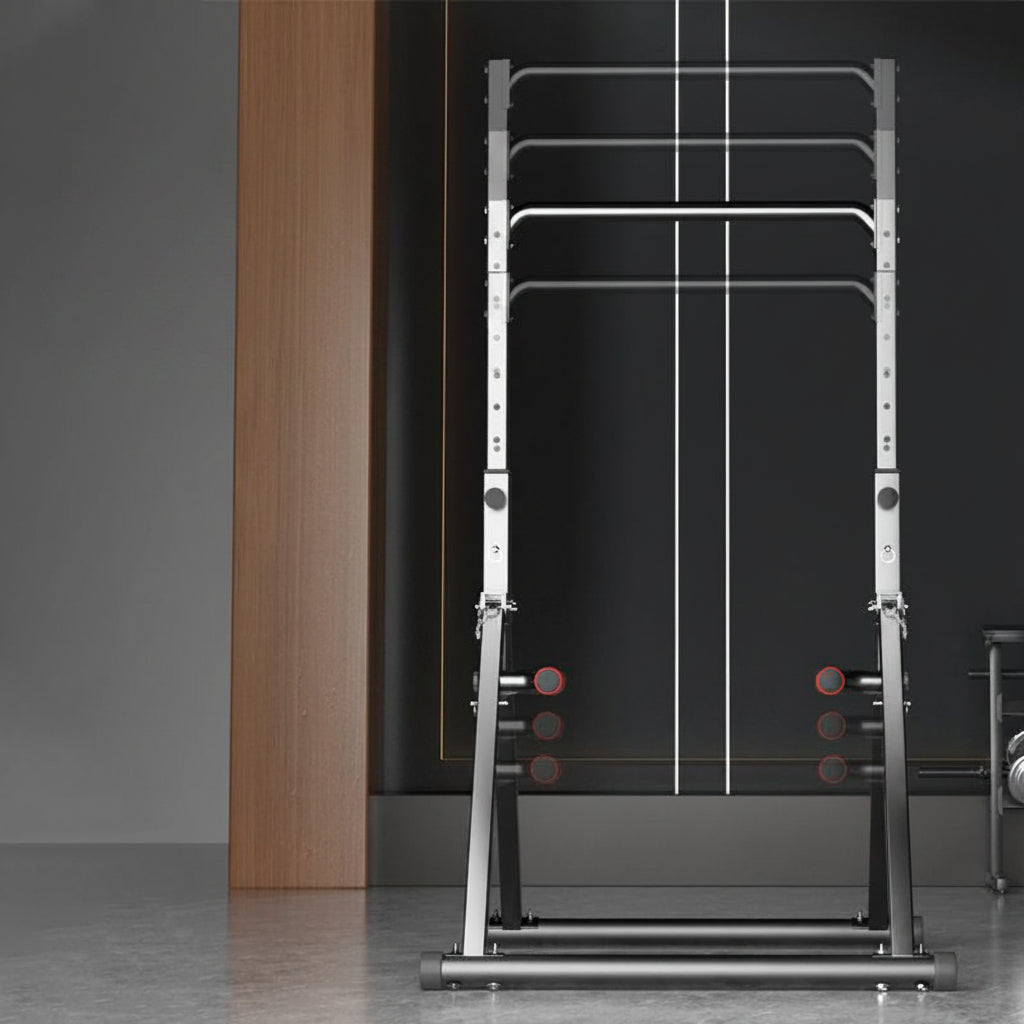 Foldable Pull Up Bar Station – Indoor Horizontal Bar Fitness Equipment for Kids and Family Strength Training at Home