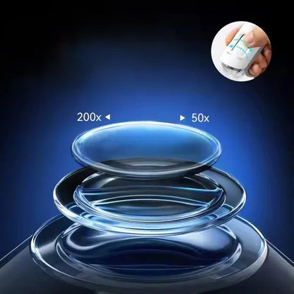 Digital Scalp Skin Analyzer Microscope – Electronic Pore Detection Camera for Hair and Skin Analysis