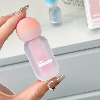 Peach Jelly Lip Oil – Hydrating Transparent Gloss with Glass-Like Shine, Fruit-Inspired Finish and Plumping Look for Smooth Everyday Lip Makeup