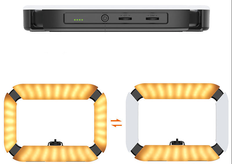 Camera Ring Light – U200 Professional LED Video Lighting Accessory for Photography, Streaming, Vlogging, Makeup and Content Creation