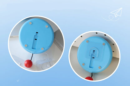 Bell Clap Night Light for Kids – Timer-Controlled Nursery Lamp with 3-Level Brightness for Peaceful Sleep Atmosphere