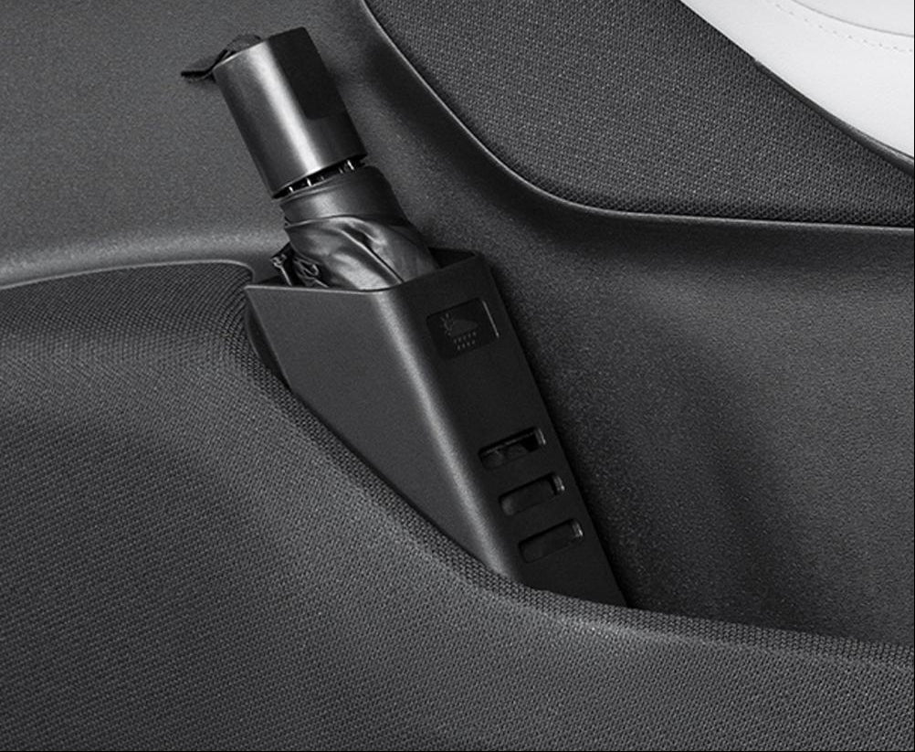 Car Umbrella Organizer – Multi-Purpose Interior Storage Rack with Cup and Bottle Holder for Rain Umbrellas, Travel Essentials and Vehicle Accessories