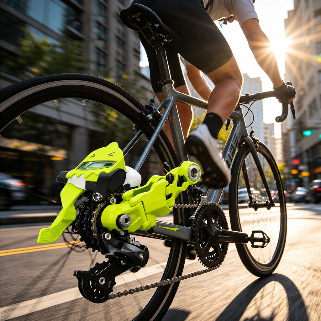 S-RIDE Bike Shifter and Rear Derailleur Set – Coordinated Bicycle Drivetrain Components for Smooth Gear Changes, Cycling Upgrades and Stylish Custom Builds