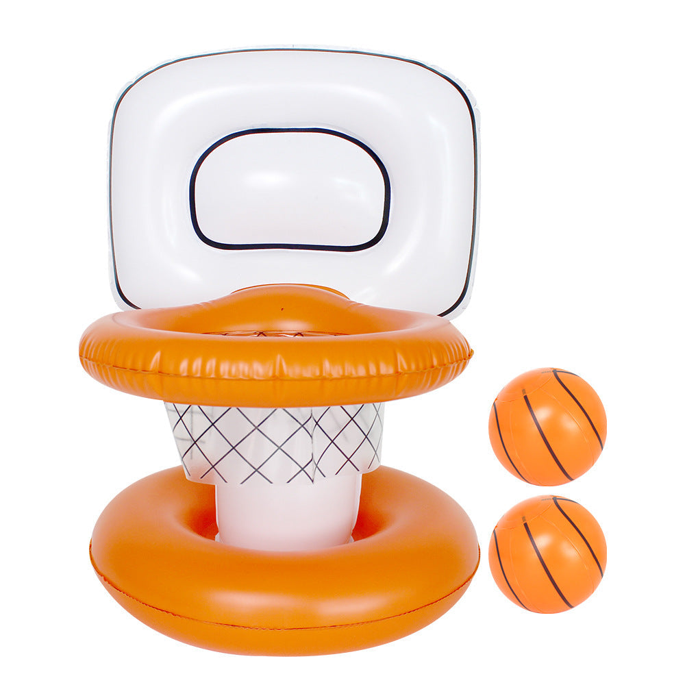 Inflatable Pool Basketball Hoop – PVC Water Game Set for Kids, Parent-Child Play, Summer Pool Parties and Creative Outdoor Fun