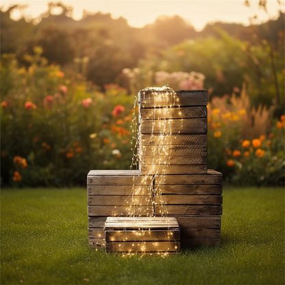 Solar Fairy String Lights – Outdoor LED Garland for Gardens, Streets, Patios and Holiday Decor with Energy-Saving Solar-Powered Illumination