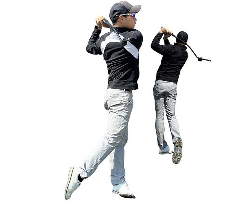 Golf Warm-Up Swing Stick – Portable Inertia Trainer for Finding Center of Gravity, Improving Tempo, Balance and Pre-Round Practice