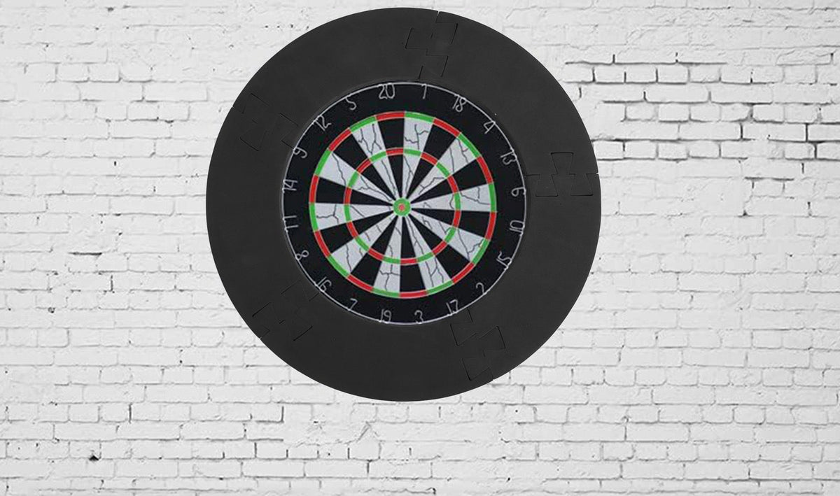 EVA Dartboard Surround – Lightweight Jigsaw Protection Ring for Dart Boards, Removable Wall Backboard Guard for Home and Game Rooms