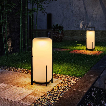 Solar LED Lawn Floor Lamp – Luminous Outdoor Garden Light for Pathways, Yards, Landscaping and Decorative Nighttime Illumination without Wiring