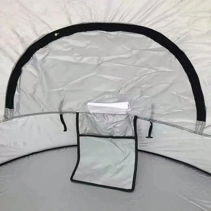 Automatic Beach Tent – Windproof Seaside Sun Shelter with Quick-Open Design, Sunroof and UV Protection for Family Beach Trips and Outdoor Play