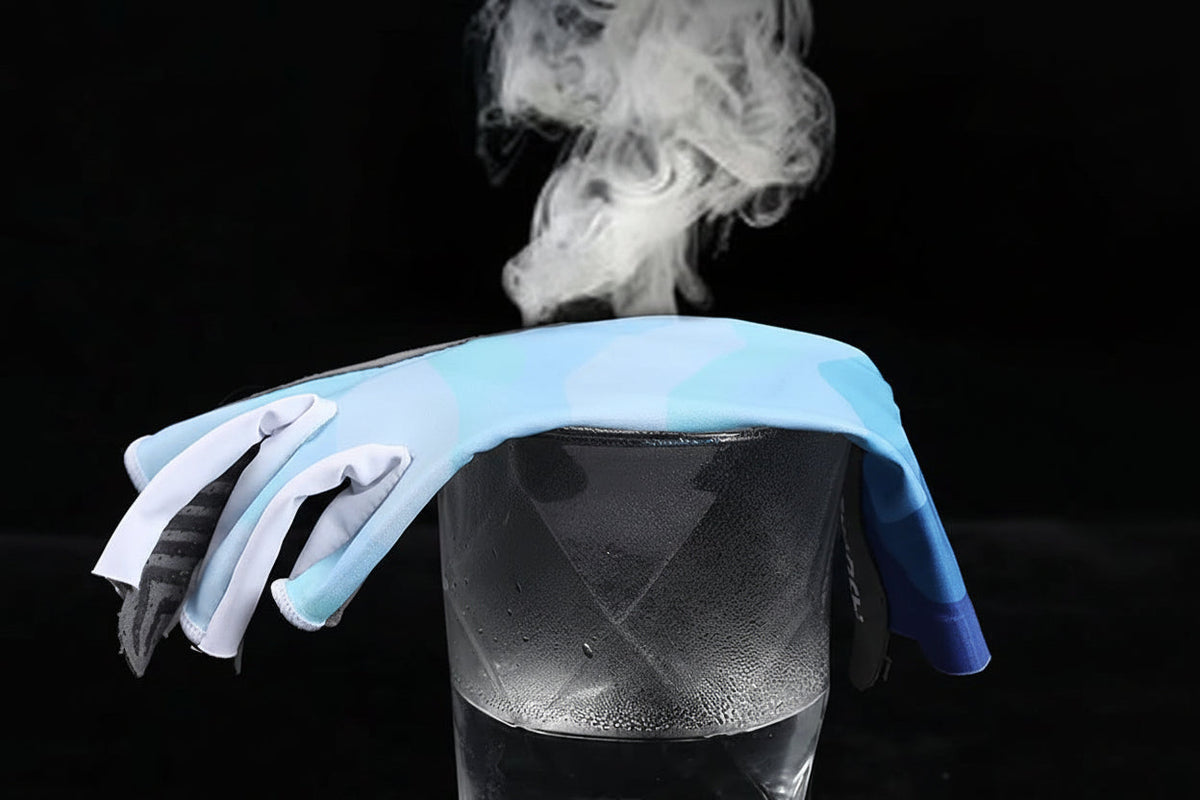 Anti-Slip UV Protection Ice Silk Fingerless Gloves - Cycling and Fishing Gloves for Summer Outdoor Sports Comfort Wear