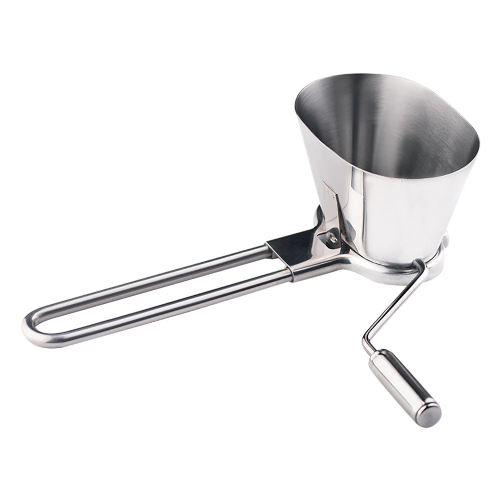 Stainless Steel Herb Mill Grinder – Rotary Handheld Vegetable Shredder for Parsley, Mint, Coriander, and Fresh Herbs