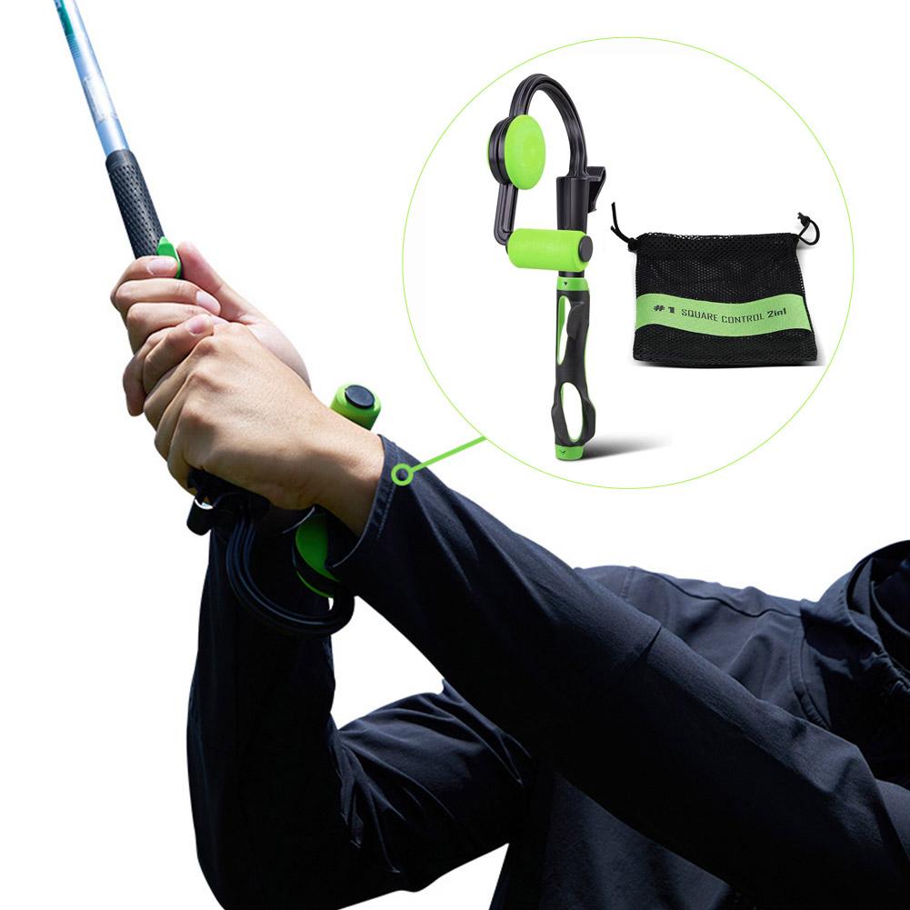 Golf Swing Trainer and Groove Tool – Posture Corrector with Club Cleaner and Sharpener for Practice, Alignment and Better Swing Mechanics