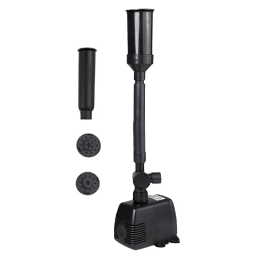 Submersible Water Fountain Pump – Compact Pump for Garden Ponds, Aquariums, Fish Tanks, Sumps and Waterfalls with Reliable Continuous Circulation