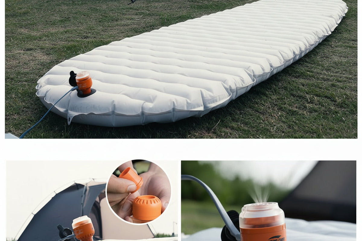 Ultra-Light Mini Air Pump – 30g Wireless USB Inflator for Camping Air Mattresses, Self-Inflating Pads and Outdoor Travel Gear