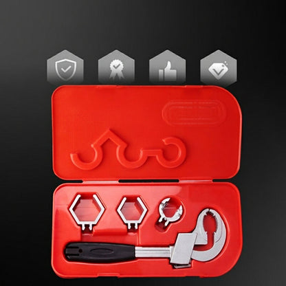 Universal Adjustable Plumbing Wrench – Heavy-Duty Tool for Faucet & Sink Repairs, Must-Have for Home Maintenance