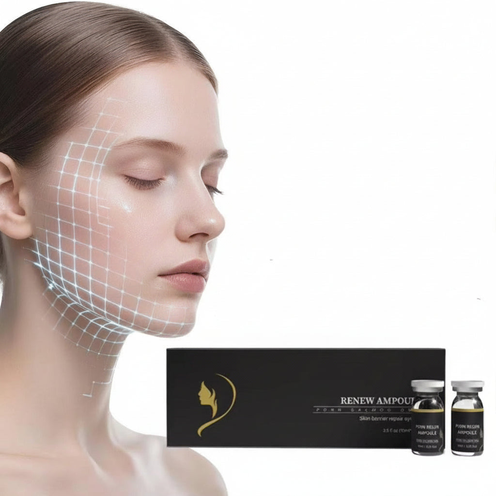 Korean PDRN Hyaluronic Acid Serum – Daily Hydrating Facial Essence for Smooth, Soft-Looking Skin Texture and Lightweight K-Beauty Moisture Care