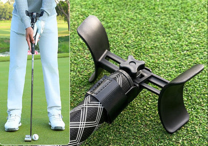 PGM Golf Putter Trainer – Adjustable-Length Practice Aid with Fixed-Wrist Support for Improving Putting Form, Alignment, Control and Consistency