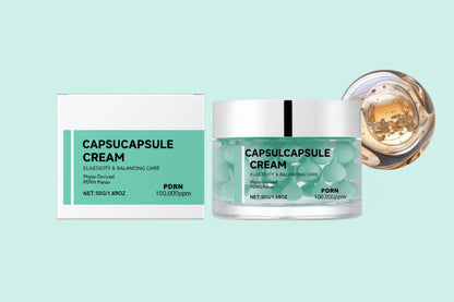 Hyaluronic Acid PDRN Capsule Cream – 50G K-Beauty Moisturizer with Panax-Derived PDRN for Hydration, Firmness and Balanced-Looking Skin