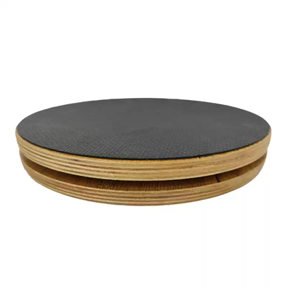 Wood Pilates Twist Board – Rotating Balance Disc for Core Training, Posture Correction, Yoga and Postpartum Recovery