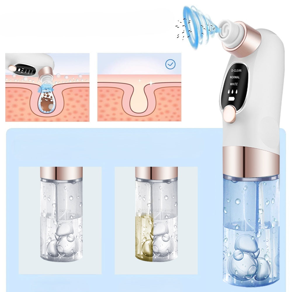 Electric Blackhead Remover Vacuum – Facial Pore Cleaner Tool for Acne, Black Dots and Deep Skin Cleansing