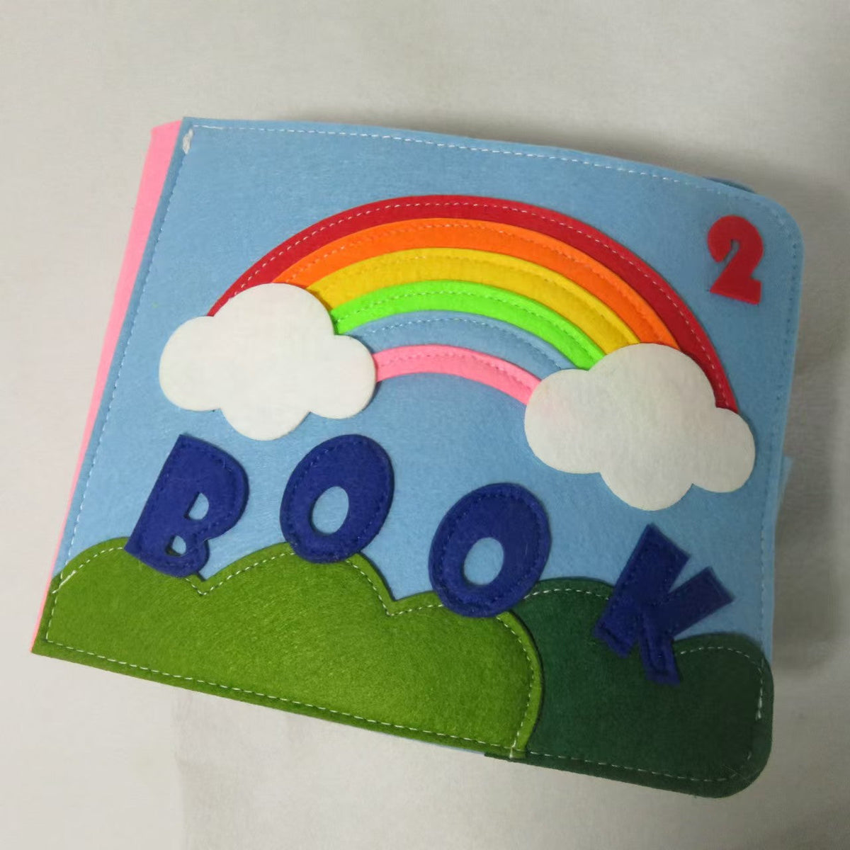 Felt Cloth Activity Book – 3D Soft Educational Baby Toy for Sensory Exploration, Early Learning, Quiet Play and Hands-On Development