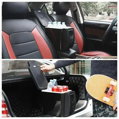Mini Car Refrigerator 6L – Portable 12V Thermoelectric Cooler for Fruits, Drinks and Travel Use