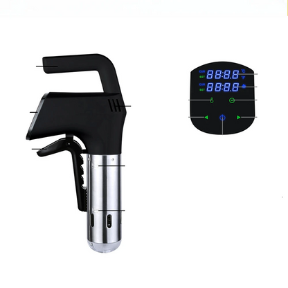 Vacuum Sous Vide Cooker – 1100W Smart Immersion Circulator with LCD Touchscreen & Precise Temperature Control
