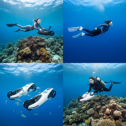 Waydoo Subnado Underwater Scooter – Powerful Diving Thruster for Swimming, Snorkeling and Free Diving with Strong Propulsion for Exciting Water Sports