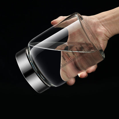 Borosilicate Pickle Jar – Airtight Glass Olive and Cucumber Storage Container with Double Exhaust Valve for Fresh Preservation