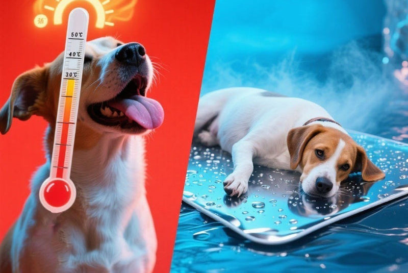 Stainless Steel Pet Cooling Pad – Summer Heat-Dissipation Plate for Dogs and Cats with Durable, Easy-Clean Cooling Surface