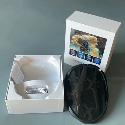 Gesture-Sensing LED Face Display – Interactive Light-Up Face-Changing Device with Hands-Free Controls for Parties, Costumes, Events and Creative Entertainment