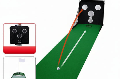 GM Multifunction Golf Chipping Trainer – Compact Indoor Practice Device for Improving Short-Game Accuracy, Touch, Distance Control and Consistent Chip Shots