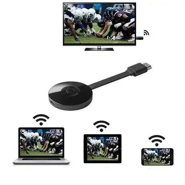 Wireless Screen Mirroring Device - WiFi HDMI Display Adapter for Smartphones, Laptops and Projectors Compatible with Android and iOS