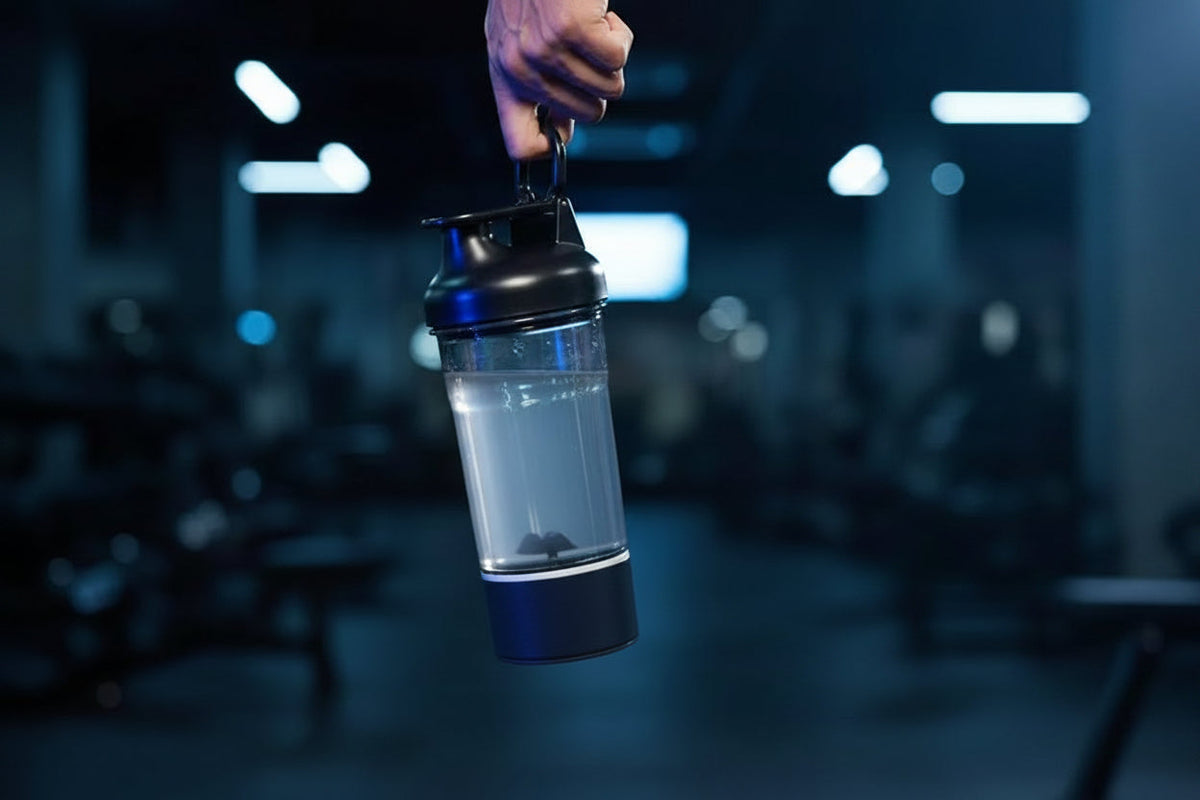 Electric Protein Shaker Bottle – 25OZ USB-C Rechargeable Mixer with Pulse Blending for Smooth Protein Shakes, Supplements, Gym Sessions and Travel