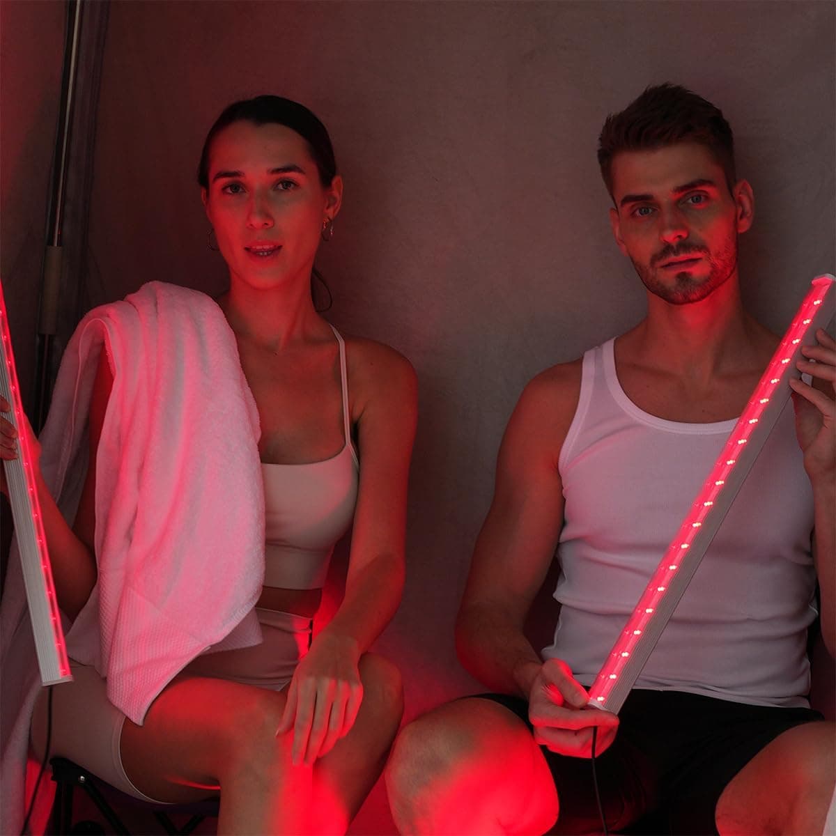 Full-Body Red Light Therapy Lamp – Portable Near-Infrared LED Panel for Home Beauty Care, Relaxation, Recovery Routines and Targeted Light Sessions