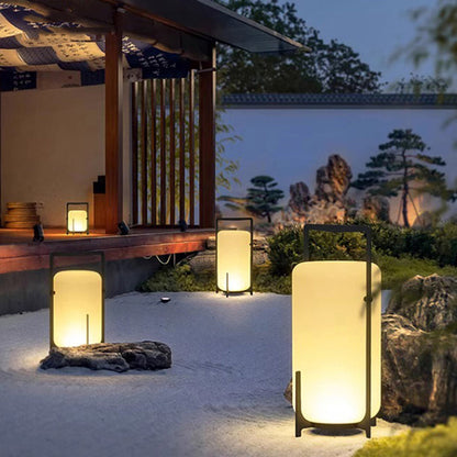 Solar LED Lawn Floor Lamp – Luminous Outdoor Garden Light for Pathways, Yards, Landscaping and Decorative Nighttime Illumination without Wiring