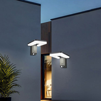 Foldable Solar Wall Light – 120° Adjustable Head with Remote, Infrared Sensor, Three Modes and IP65 Waterproof Outdoor Security Lighting