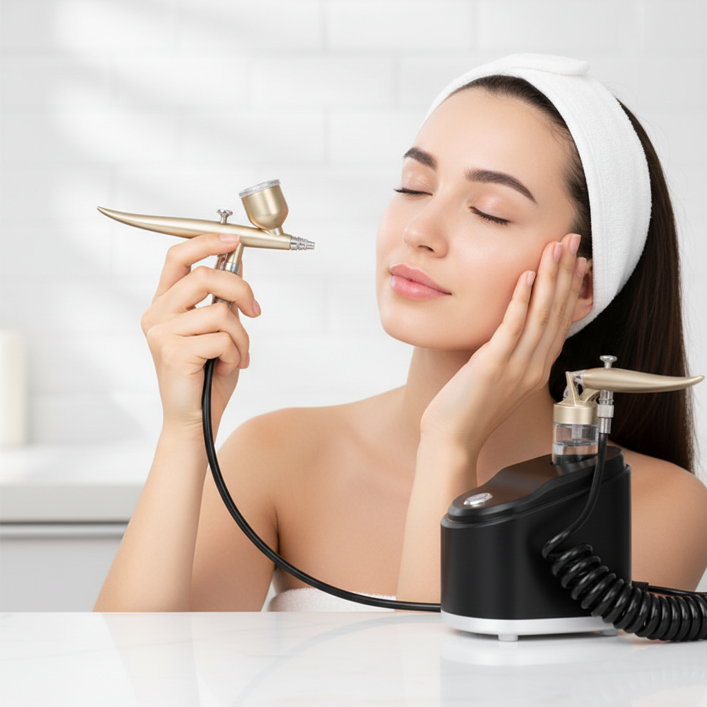 Hydra Oxygen Jet Facial Machine – Portable Korean Skin Care Device for Deep Hydration, Oxygen Infusion and Glowing Complexion Treatments