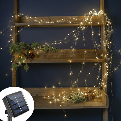 Solar Fairy String Lights – Outdoor LED Garland for Gardens, Streets, Patios and Holiday Decor with Energy-Saving Solar-Powered Illumination