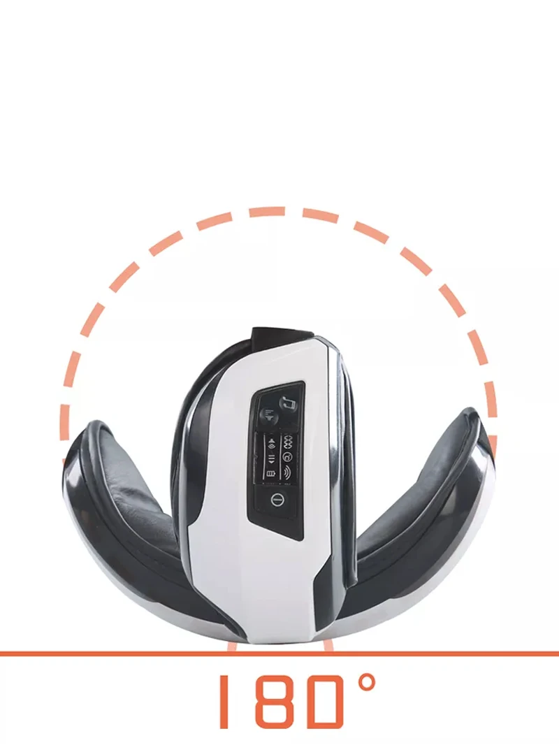 Air Pressure Heated Smart Eye Massager - 4D Eye Care Device with Bluetooth Music, Relaxation Tool for Eye Fatigue Dark Circles Relief