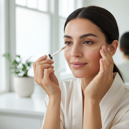 Natural-Look Concealer – Lightweight Moisturizing Coverage for Dark Circles, Acne Marks and Uneven Skin with Smooth, Non-Cakey Everyday Finish