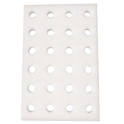 Hydroponic Planting Board – 24-Hole Floating Grow Raft for Fish Ponds, Balcony Gardens, Greenhouses, Soilless Vegetable Cultivation