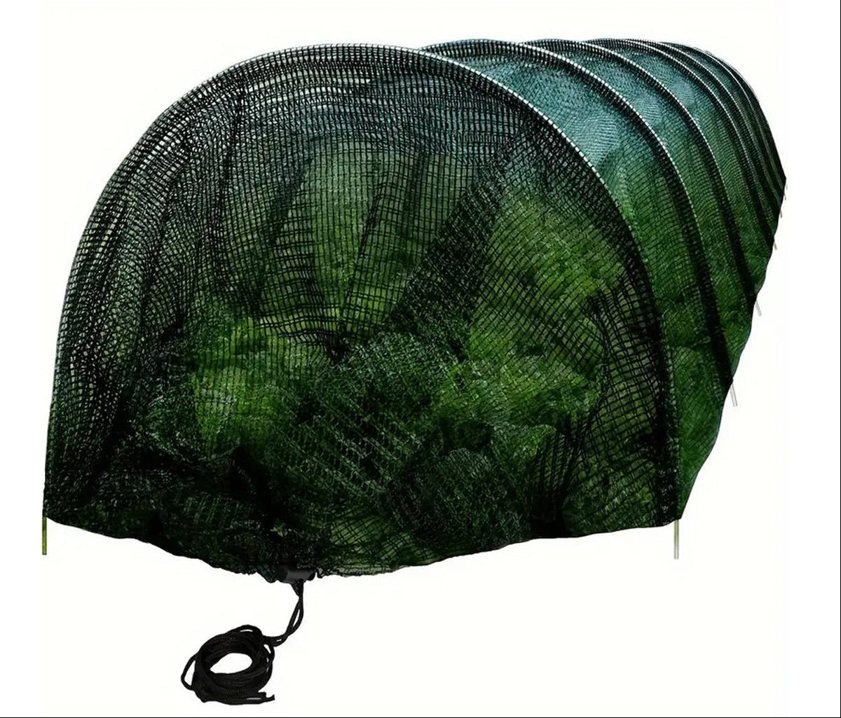 Mini Garden Greenhouse Tunnel – UV Plastic Foil Plant Cover for Balconies, Outdoor Beds, Seedlings and Small-Space Gardening Protection