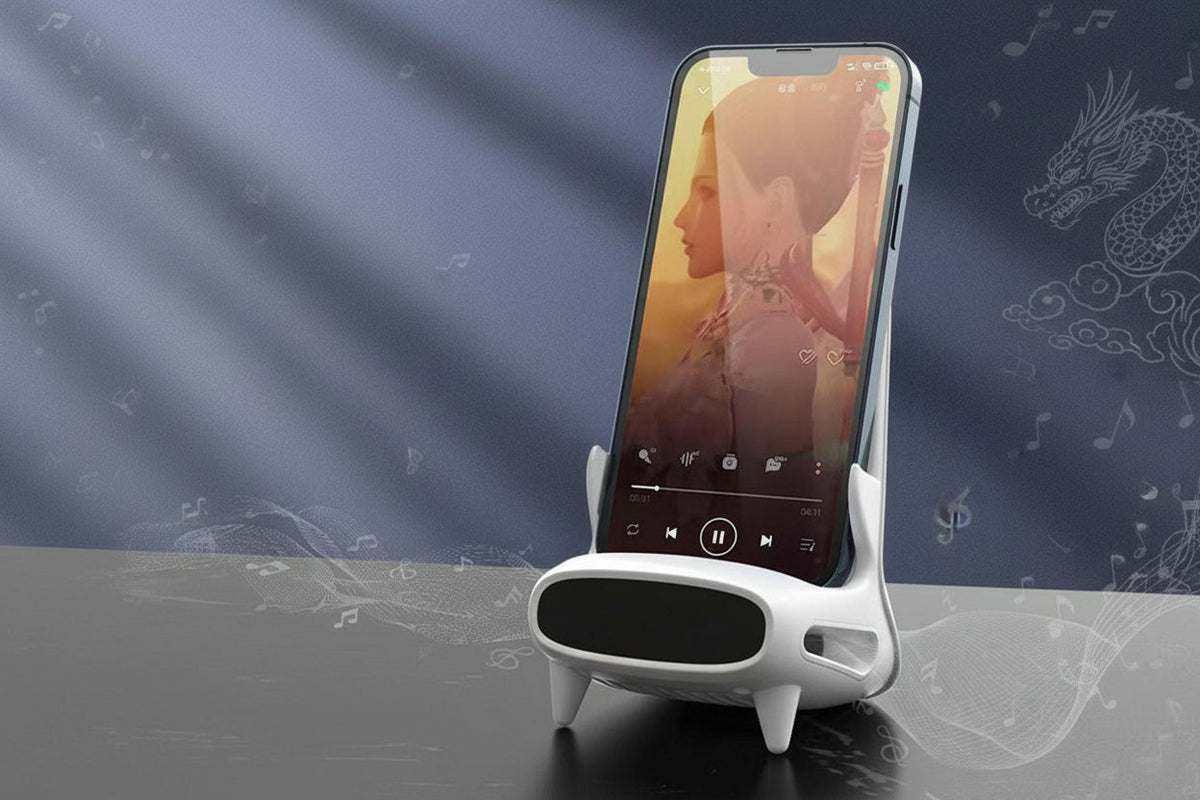 Wireless Charging Dock – 15W Multi-Protection Fast Charger Stand for Convenient Smartphone Charging at Home, Office and Bedroom