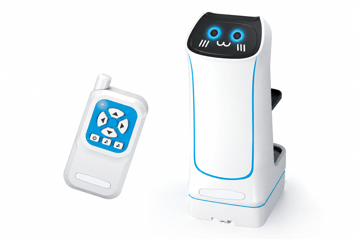 Remote-Controlled Food Delivery Robot Toy – Electric Transport Car for Carrying Small Items, Interactive Games and Funny Birthday Surprise Gifts